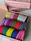 Pack of 15 Dozen Bangles – Premium Quality | Non-Allergic | Sizes 2.4 – 2.6 For Women