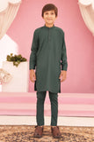 Teal Kurta and Trouser Set For Boys