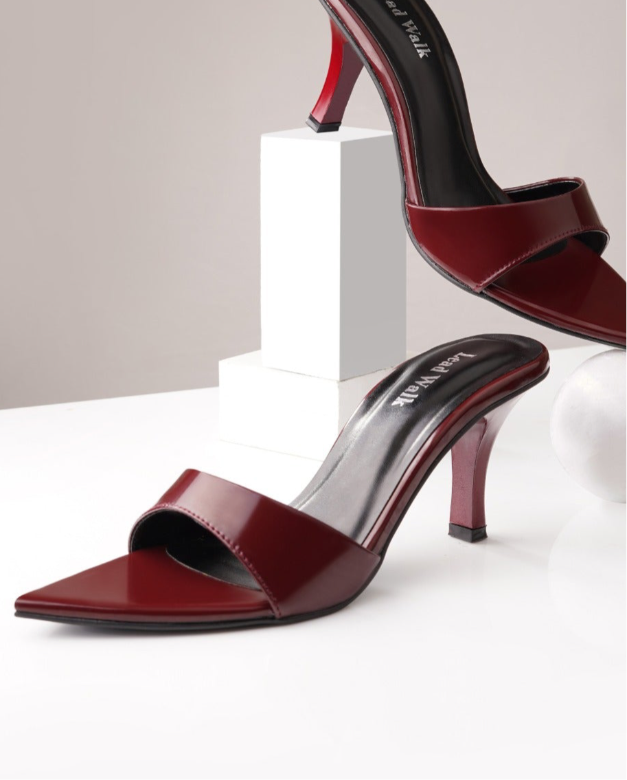 Noa Maroon The Statement Heels for Every Moment For Women