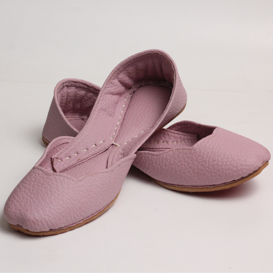 Pink Velvet Khussa – One of a Kind Elegance For Women