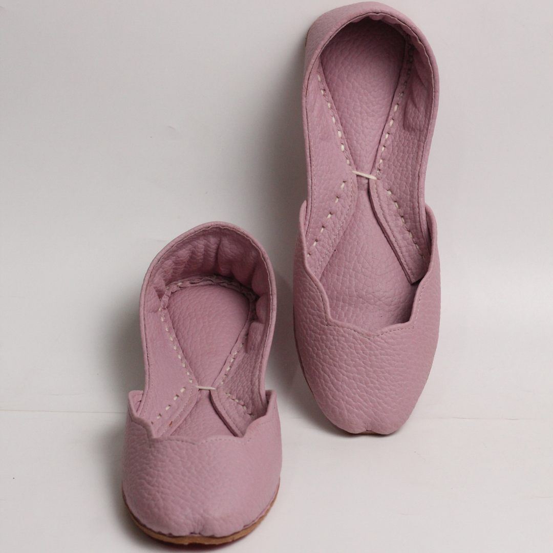 Pink Velvet Khussa – One of a Kind Elegance For Women