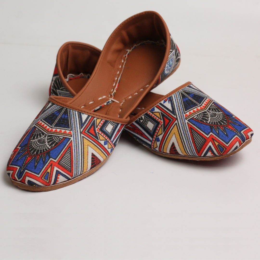 Nawabi Velvet Khussa – Royal Style, Handcrafted to Perfection For Women