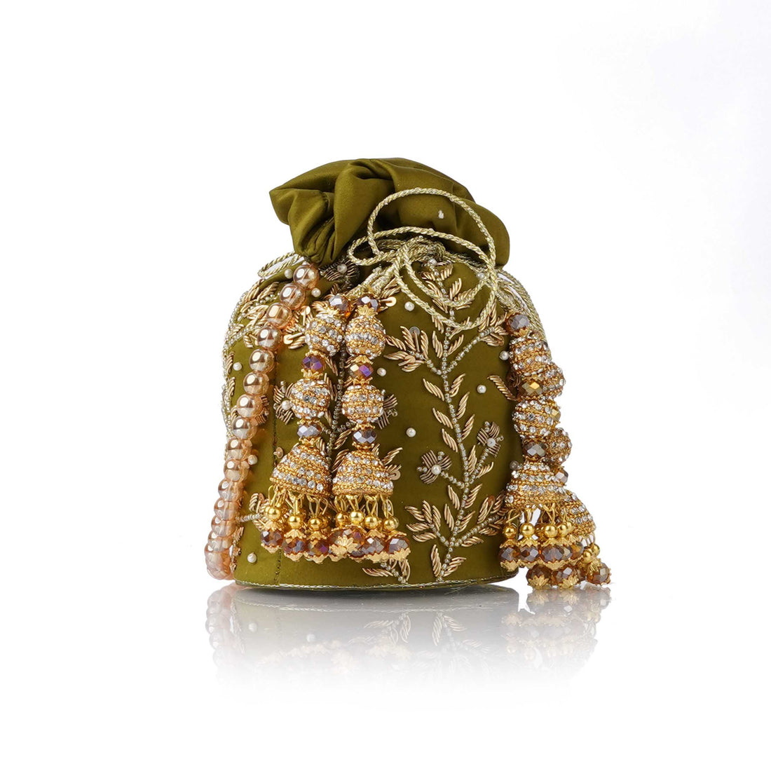 Meher Potli – The Ultimate Gold Luxe Statemen For Bridal/Wedding