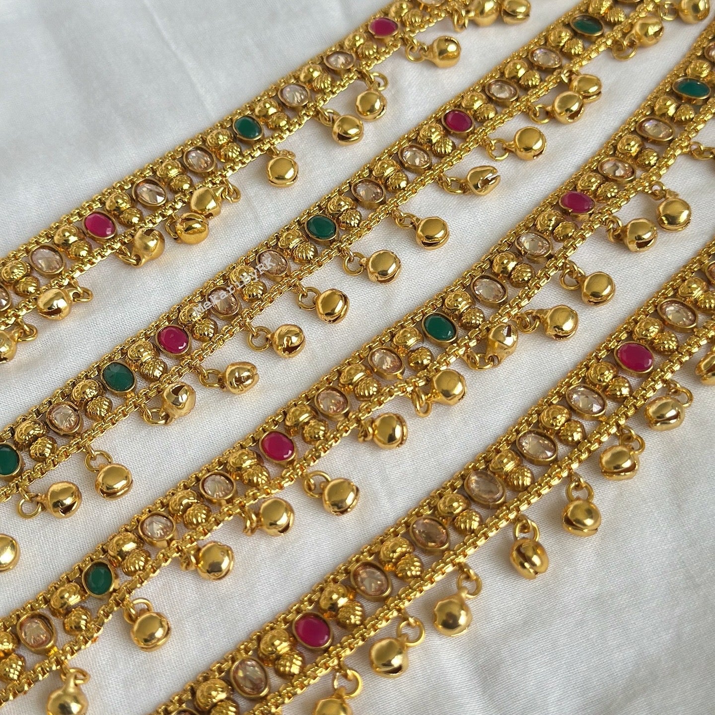 Payal-e-Noor – Gold Plated | Traditional Design | Long-Lasting Shine For Women