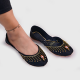 Embellished Velvet Khussa – Handmade Elegance for Every Occasion For Women