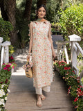 Flora – Elegant Floral 3-Piece Unstitched Lawn Suit For Women