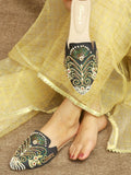 Grace in Every Step – Embroidered Mules For Women