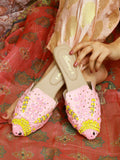 Artistry in Every Step – Embroidered Mules For Women