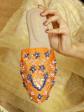 Elegant Charm: Embroidered Mules For Women