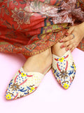 Elegant Embroidered Mules – Art in Every Step For Women