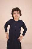 Midnight Blue Kurta and Trouser Set For Boys