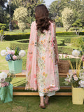 Rosy – Soft Pink Floral 3-Piece Unstitched Lawn Suit For Women (Copy)