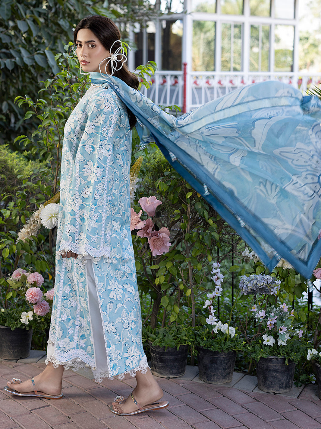 Pearl – Elegant Pastel 3-Piece Unstitched Lawn Suit For Women