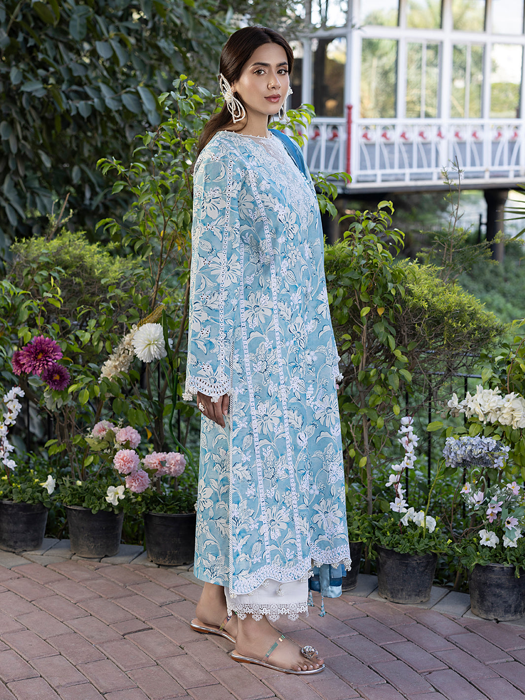 Pearl – Elegant Pastel 3-Piece Unstitched Lawn Suit For Women