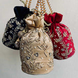 Meher Potli – The Ultimate Gold Luxe Statemen For Bridal/Wedding