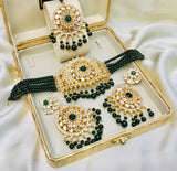 ALMAS Kundan Necklace: Antique Elegance