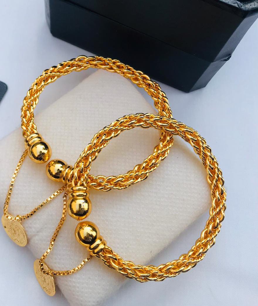 Braided Kara-14: Sophisticated and Unique Bangle