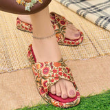 Sikandar Sliders – Floral Elegance with a Bold Step For Women