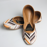 Signature Silk – One-of-a-Kind Printed Khussa For Women