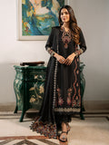 Fahima – Elegant Black Luxury Embroidered Lawn Ensemble Unstitched Suit  For Women