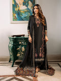 Fahima – Elegant Black Luxury Embroidered Lawn Ensemble Unstitched Suit  For Women