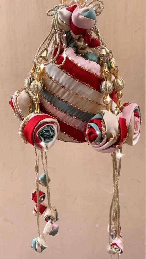 Rosettes Chattapatti Potli – A Handcrafted Dream For Bridal/Wedding