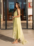 Marwa – Sage Green Luxury Embroidered Lawn Ensemble Unstitched Suit  For Women