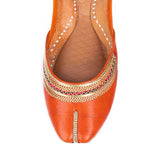 Solid Love Tilla Leather Women Khussa