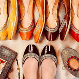 Solid Love Tilla Leather Women Khussa