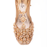 Bridal Anklet Women Khussa – Kundan on Lining