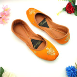 Floral Embroidery Khussa For Women