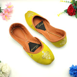 Floral Embroidery Khussa For Women