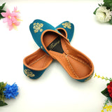 Floral Embroidery Khussa For Women