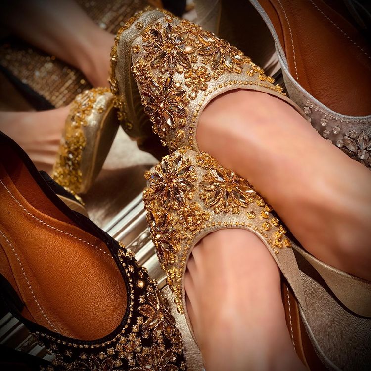 Pearl Embroidered Multani Women Khussa