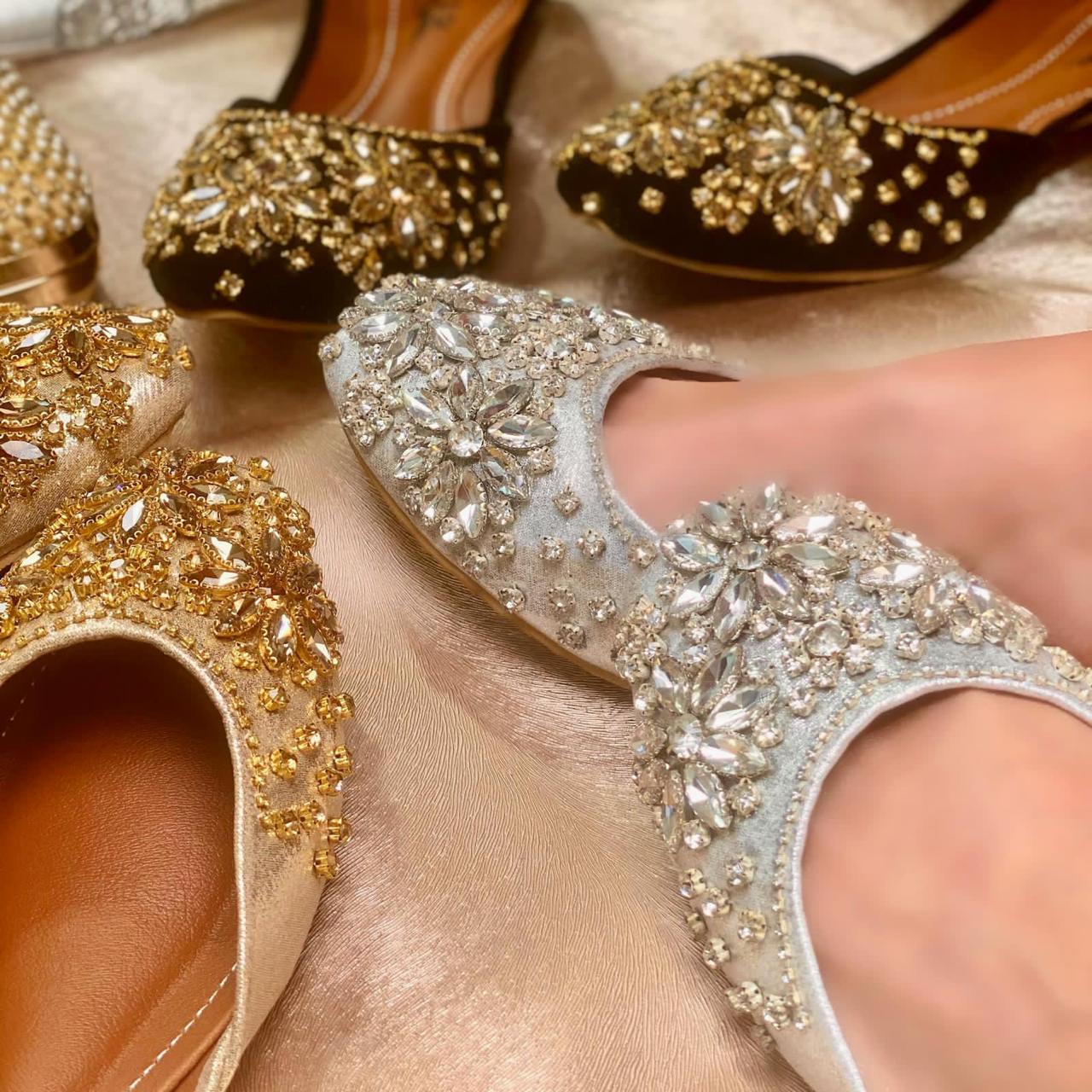 Pearl Embroidered Multani Women Khussa