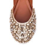 Bridal Kundan Embellished Women Khussa