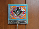 Handcrafted Truck Art Wooden Keyholder For Decoration