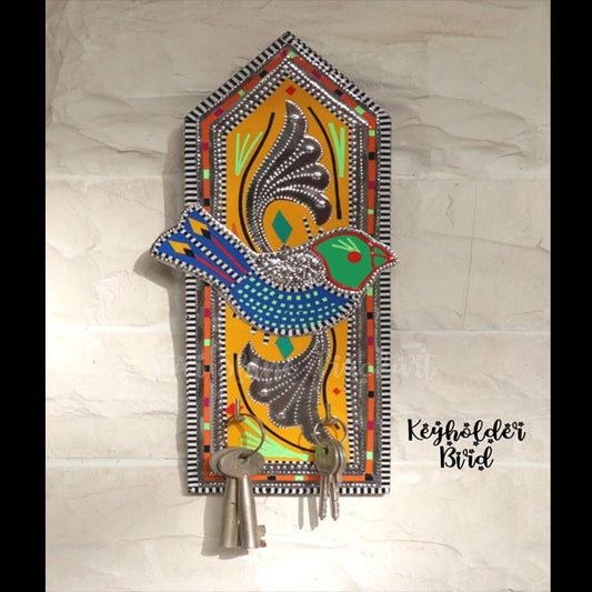 Truck Art Luxe Handcrafted Wooden Keyholder For Decoration