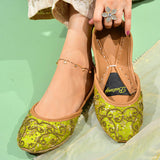 Royal Handcrafted Embroidered Ladies Khussa For Women