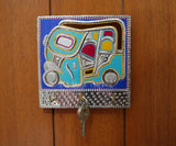 Rickshaw Design Truckart Theme Wooden Keyholder