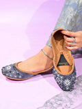 Luxury Handcrafted Embroidered Khussa For Women