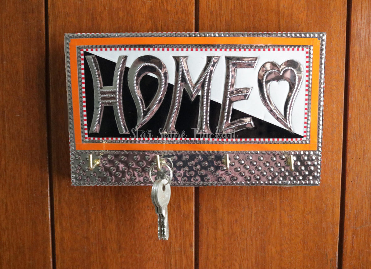 Handcrafted Truck Art HOME Wooden Keyholder For Decoration