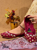 Royal Luxe Handcrafted Embroidered Khussa For Women