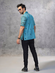 Unisex Classic Cotton Button-Down Shirt For Unisex