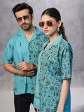 Unisex Classic Cotton Button-Down Shirt For Unisex