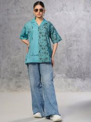 Unisex Classic Cotton Button-Down Shirt For Unisex