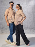 Cotton Button-Down Shirt – Versatile Everyday Classic For Unisex