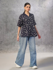 Unisex Classic Cotton Button-Down Shirt For Unisex