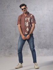 Unisex Cotton Button-Down Shirt For Unisex