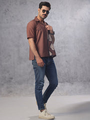 Unisex Cotton Button-Down Shirt For Unisex